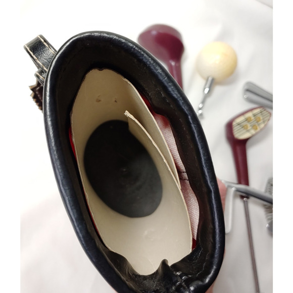 Golf Gift Set Hallmark Golf Mug with Golf Bag & Clubs Cocktail Set Barware 2 pc - Picture 6 of 16